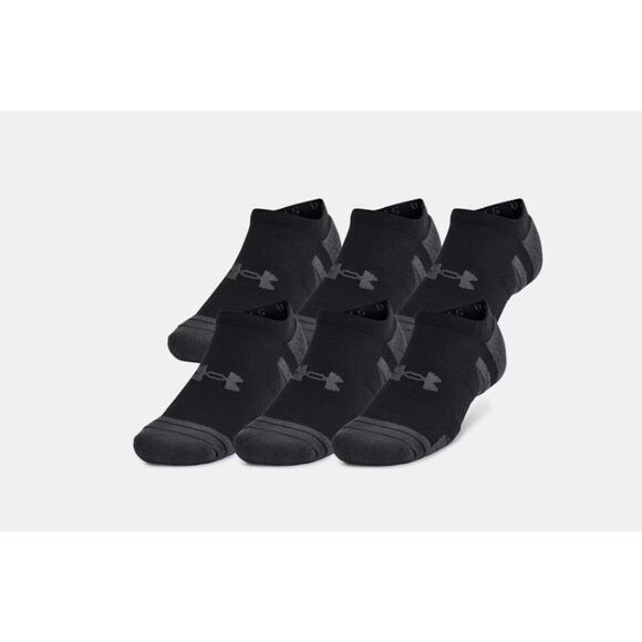 Under Armour Unisex Performance Tech, No Show Socks Men 7-8.5/Womens 6-10 3 Pair - Picture 1 of 5